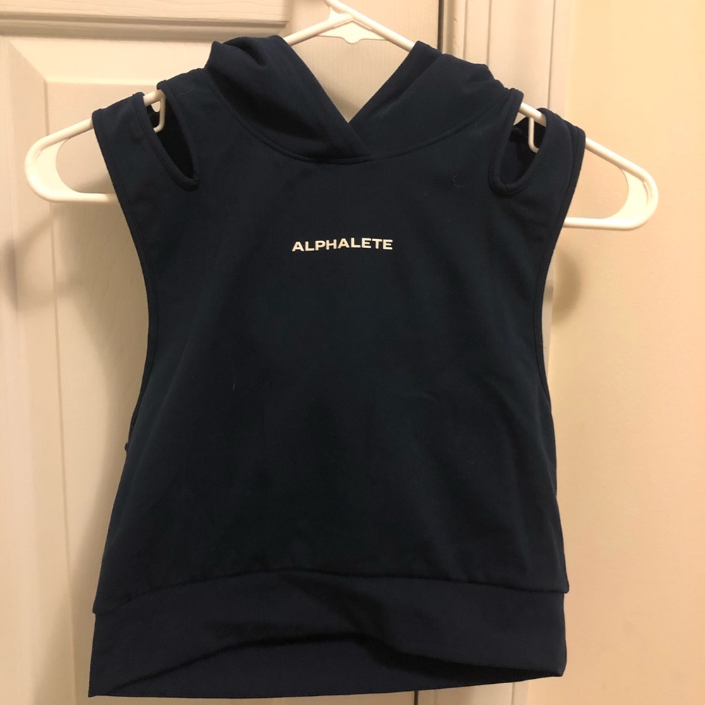 Alphalete cropped hoodie